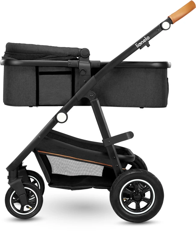 Дитячий візочок 2 в 1 Lionelo Amber Grey Graphite